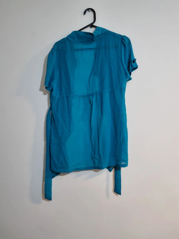XXL WOMENS BLUE BLOUSE