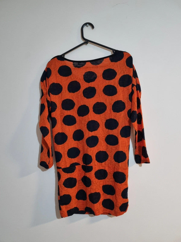 LARGE LEOPARD PRINT MINI DRESS