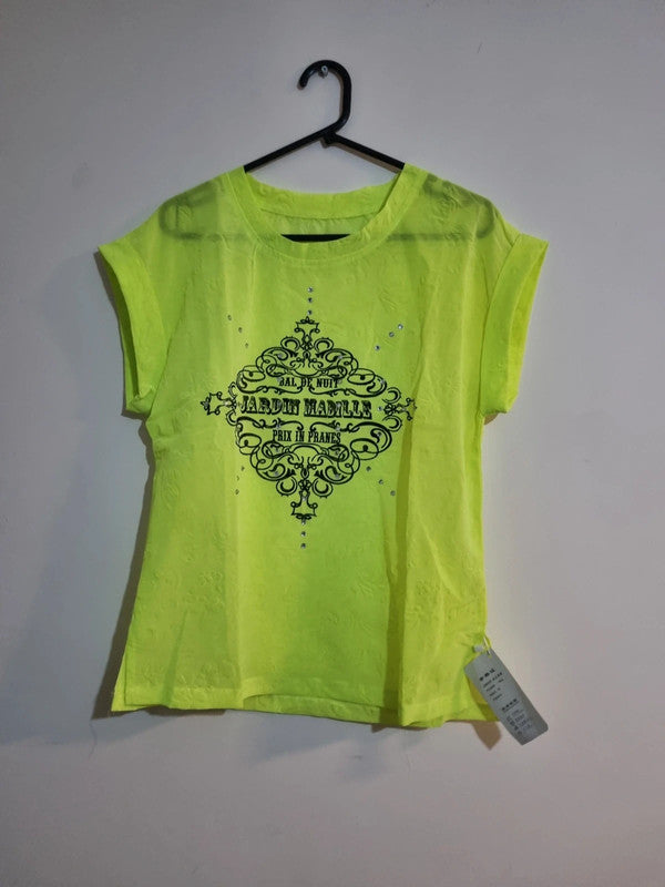LARGE LIGHT GREEN JARDINE MADILLE T-SHIRT