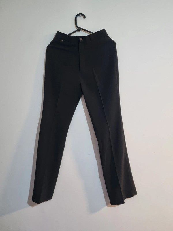 27INCH WOMENS BLACK TROUSERS