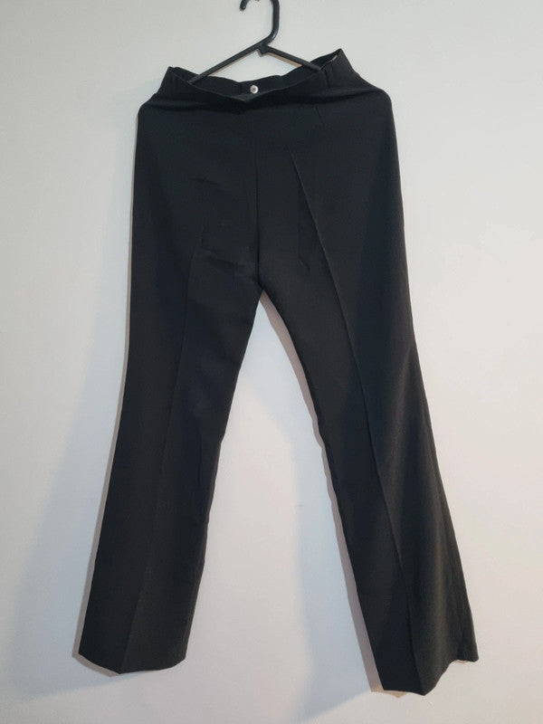 27INCH WOMENS BLACK TROUSERS