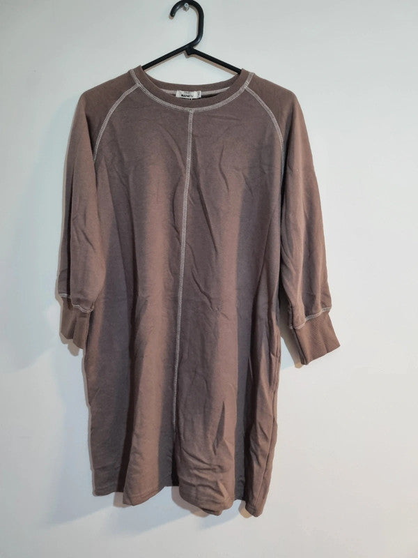 LARGE WOMENS BROWN SWEATER