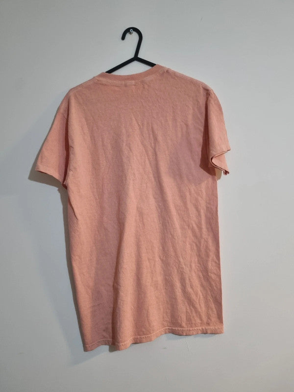 WOMENS SIZE 8 RIVER ISLAND PEACH REDWOOD NATIONAL PARK T-SHIRT
