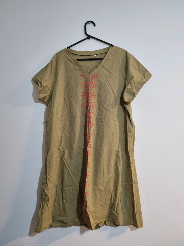 5XL GREEN DRESS