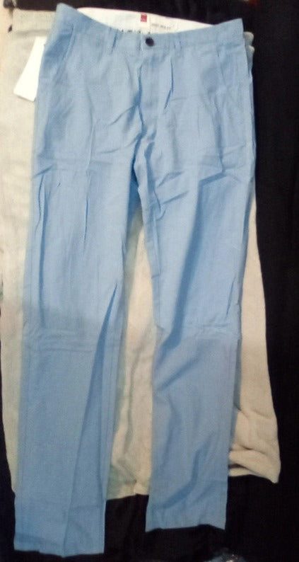 UNISEX 31INCH BABY BLUE SMART TROUSERS
