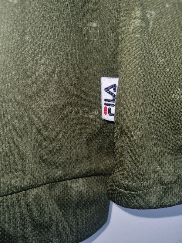 LARGE GREEN FILA ZIPPED JACKET