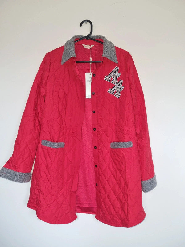 2XL-4XL RED (AA) CHINESE STYLE JACKET