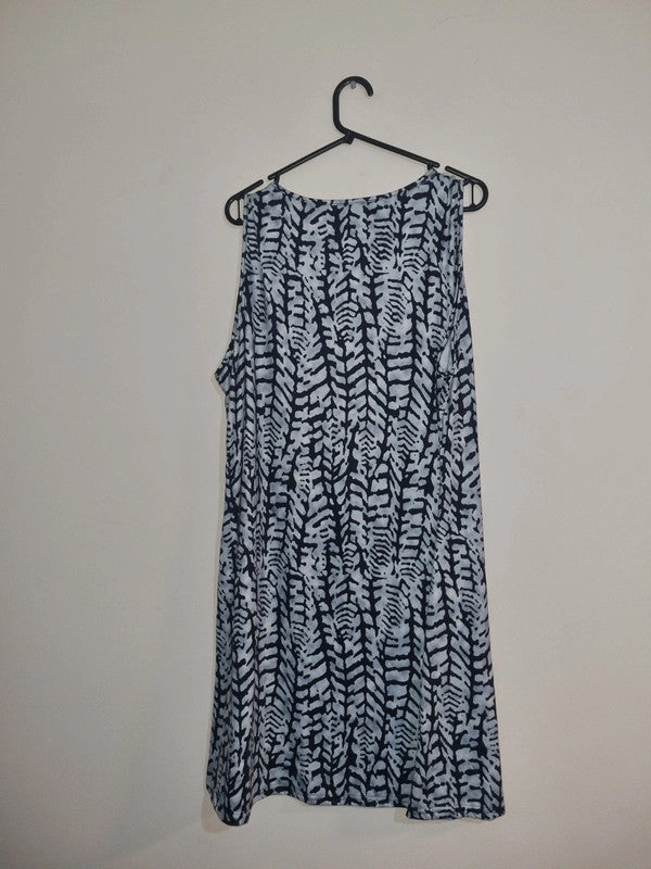 XL ZEBRA PRINT DRESS