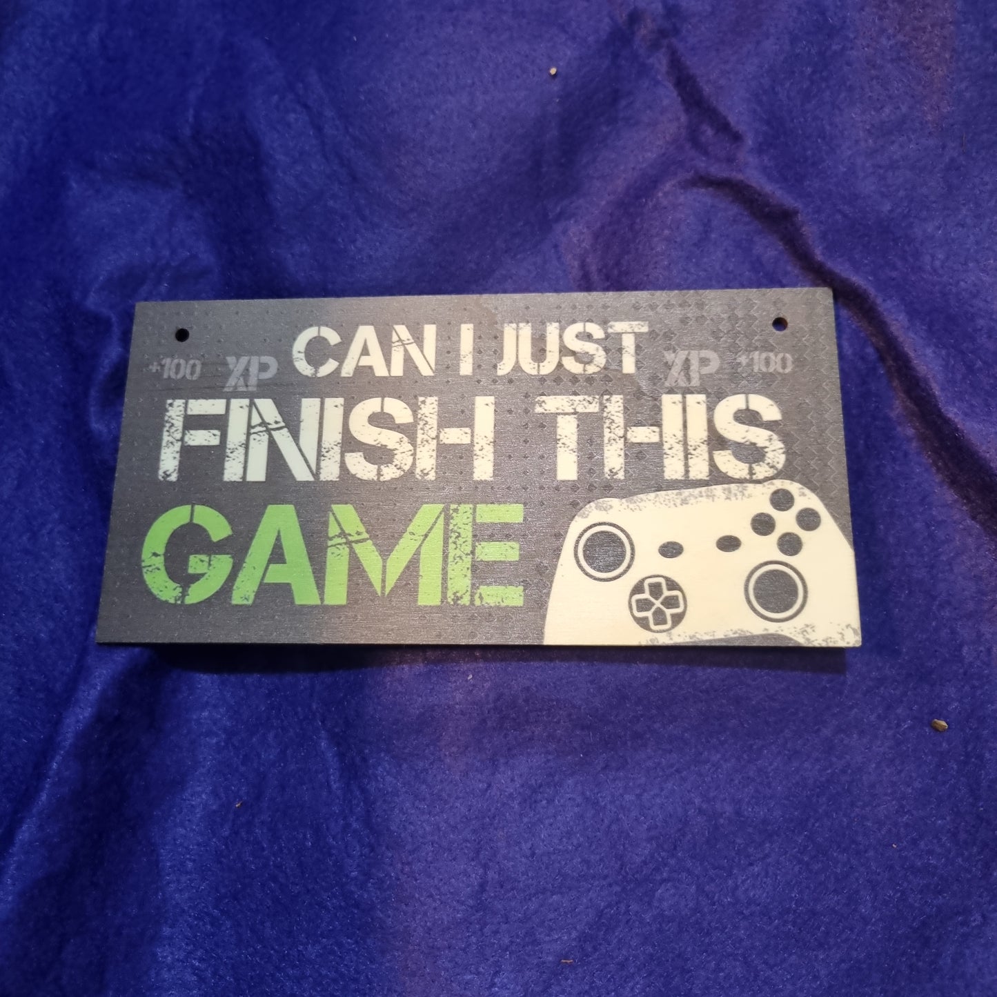 Gaming door sign