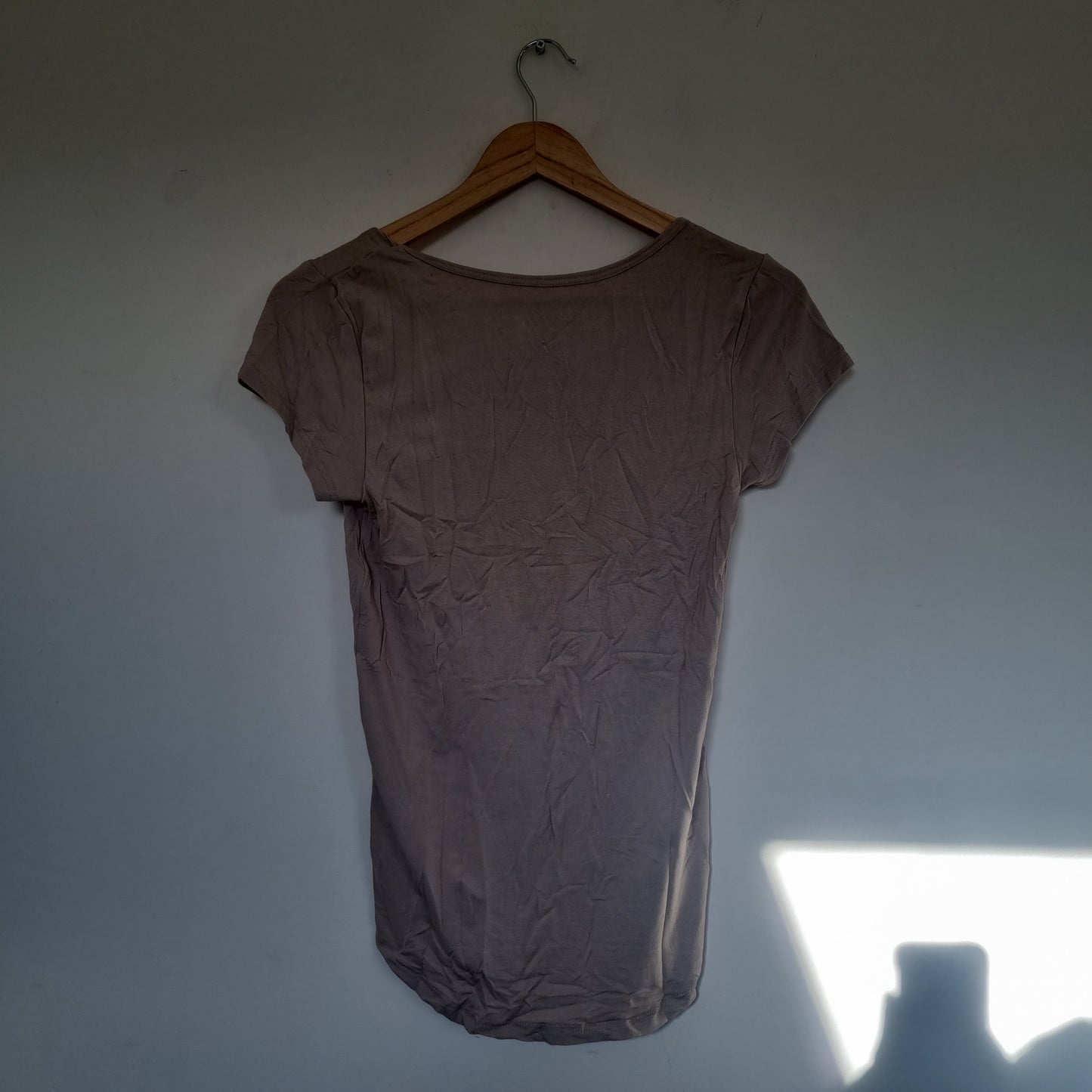 Women's Small/Medium Beige T-Shirt