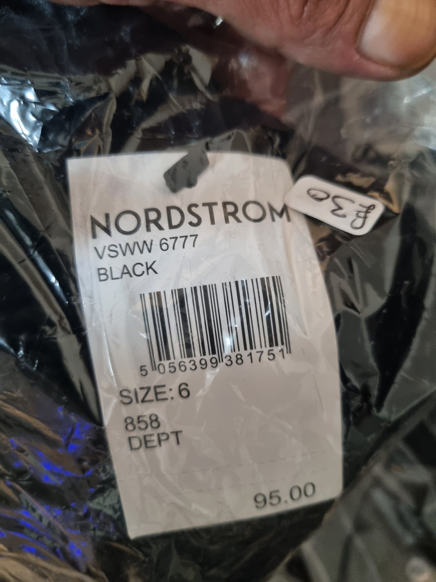 VINTAGE SUPPLY/ NORDSTROM BLACK PANTSUIT SIZES 6,8 12