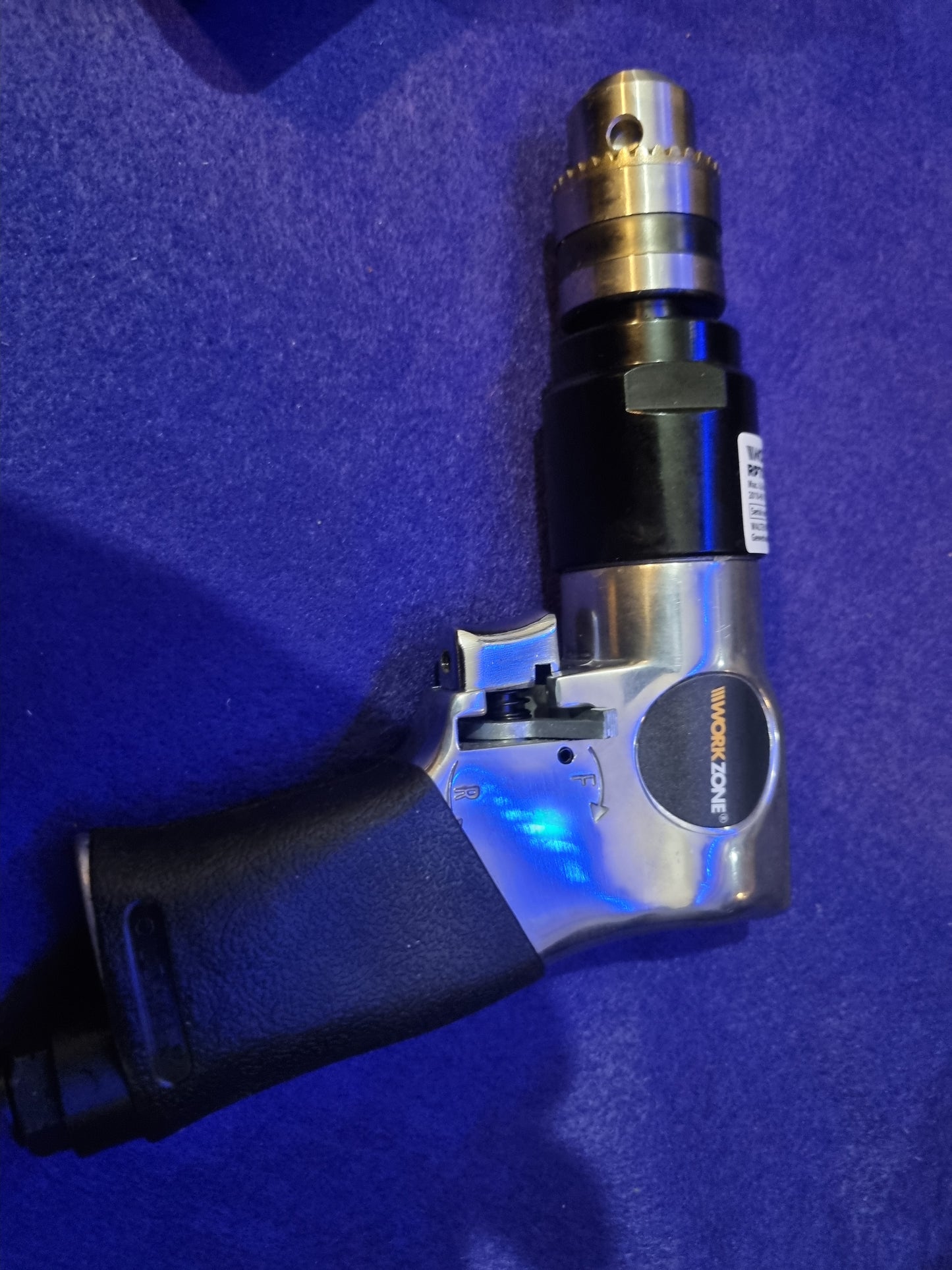 Compact drill for air compressor