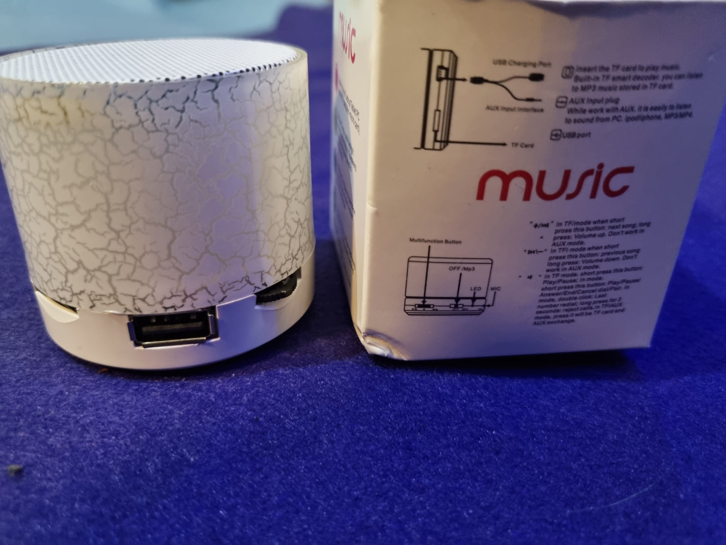 PORTABLE BLUETOOTH SPEAKER