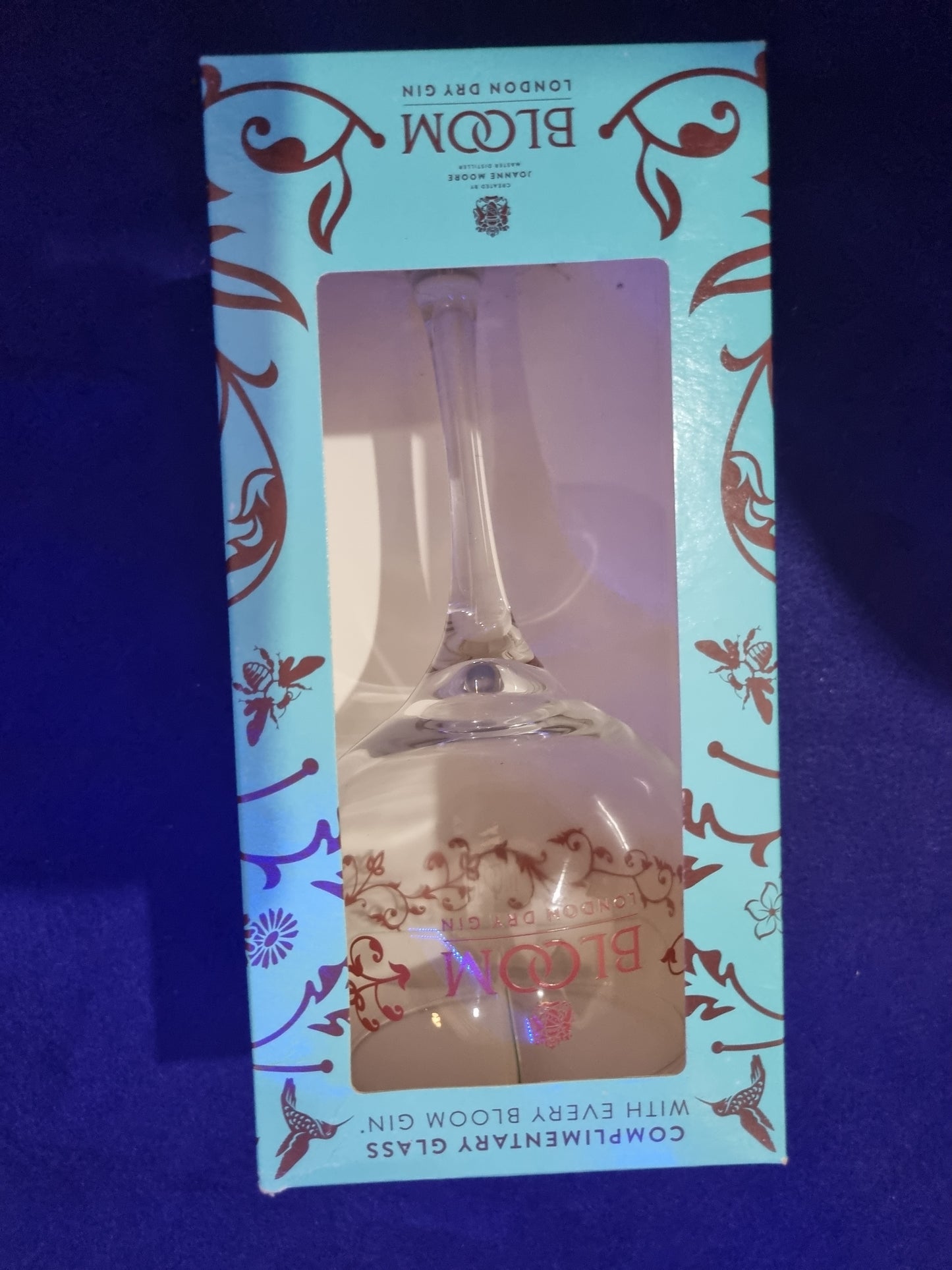 BLOOM LONDON DRY GIN GLASS