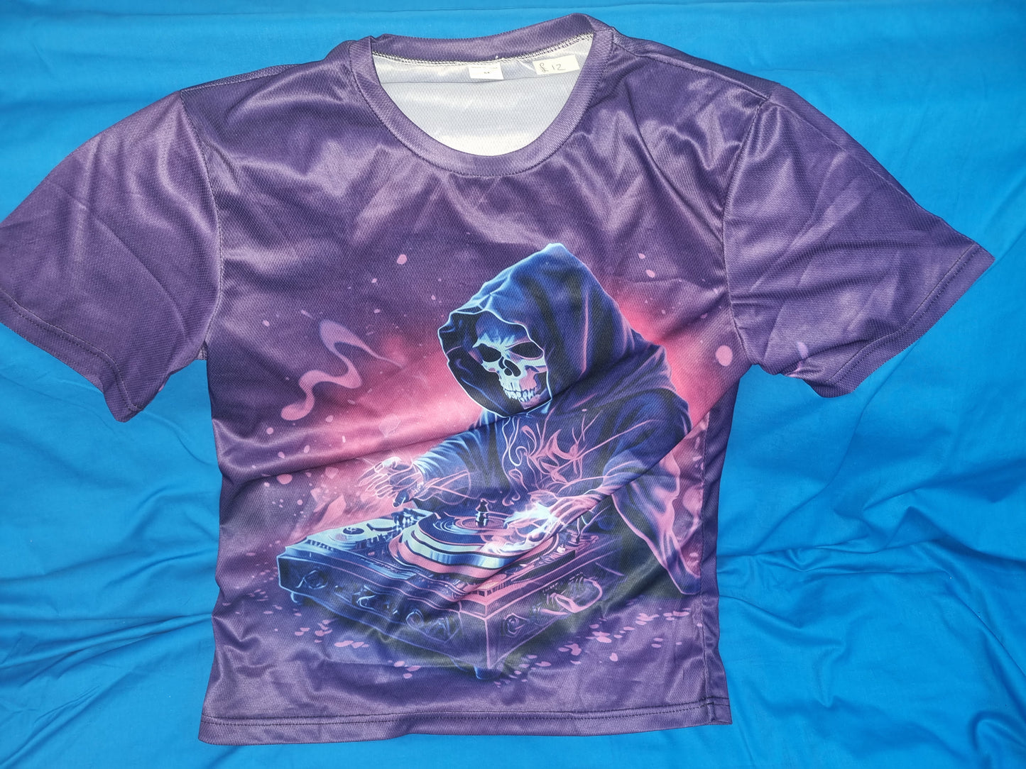 MENS DJ GRIM REAPER T-SHIRT