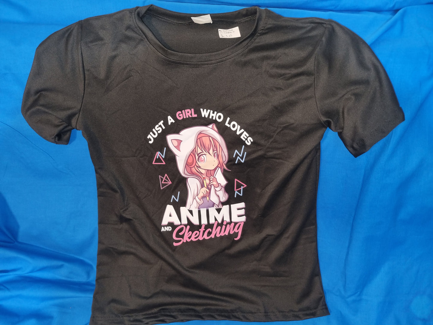 WOMENS ANIME MEDIUM T-SHIRT
