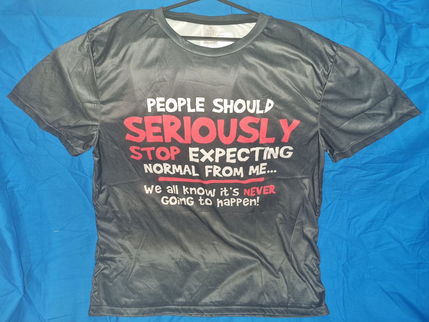 MENS SHOULDNT TAKE ME SERIOUS T-SHIRT