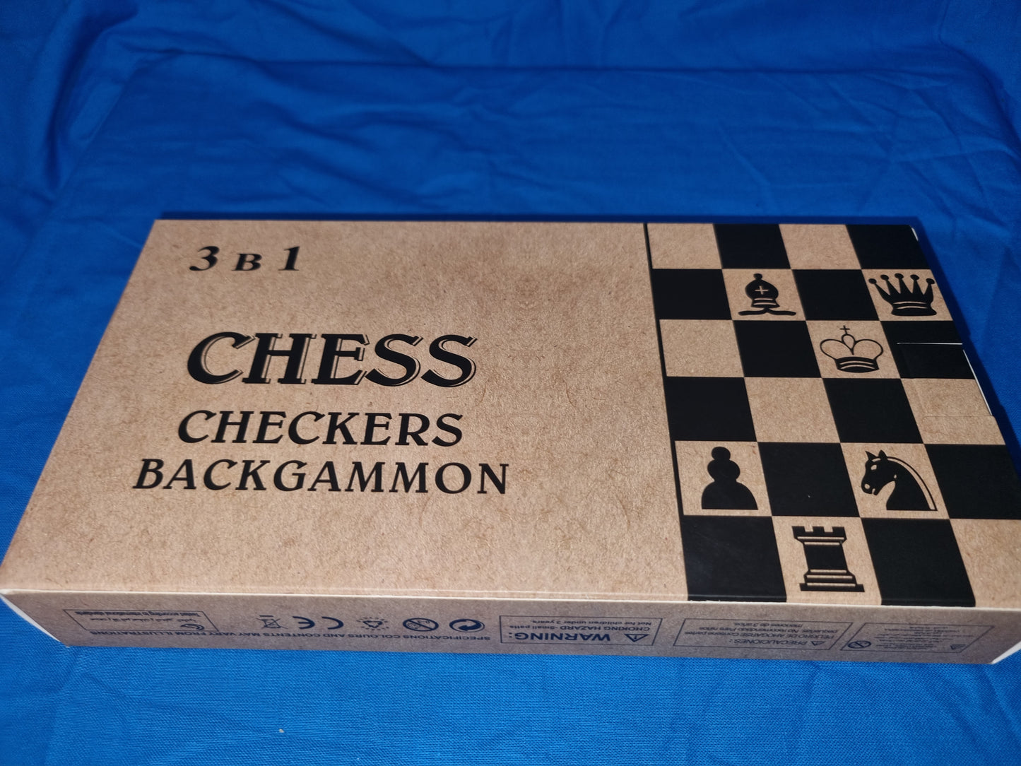 3 in 1 Chess, Checkers and Backgammon