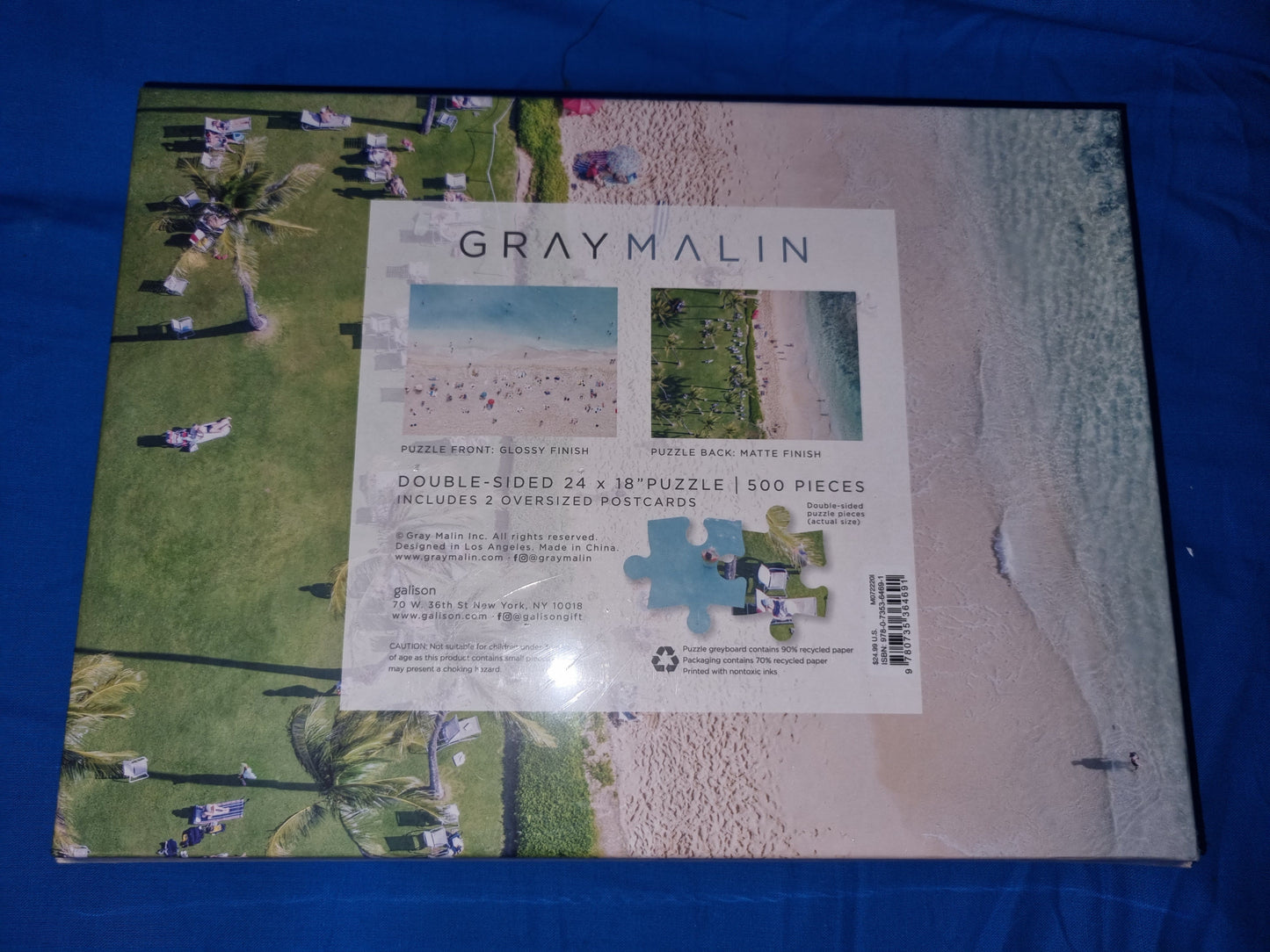 Graymalin 500pc double sided puzzle