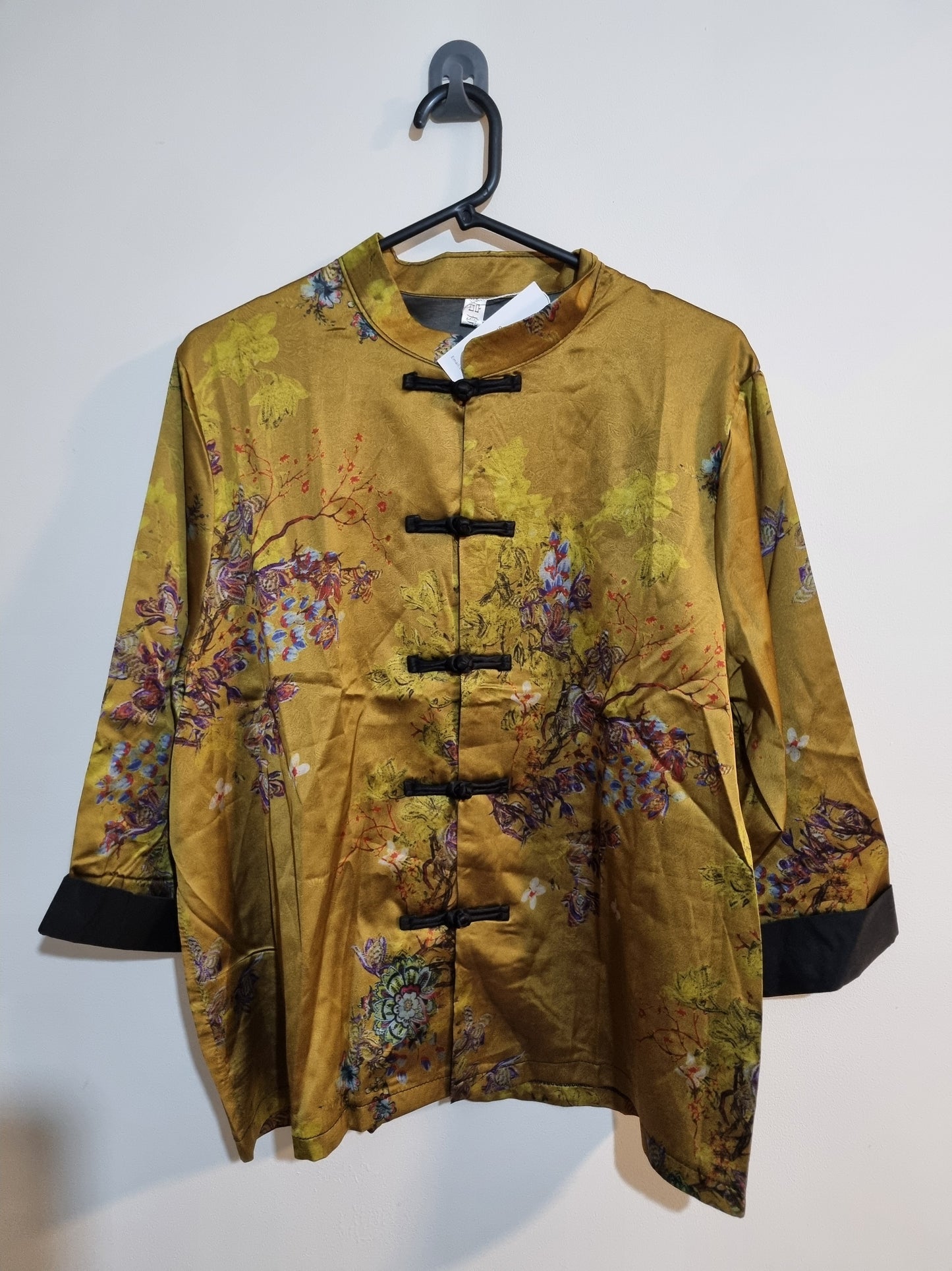 WOMENS SOOLINEN SMALL GOLDEN JACKET/BLOUSE