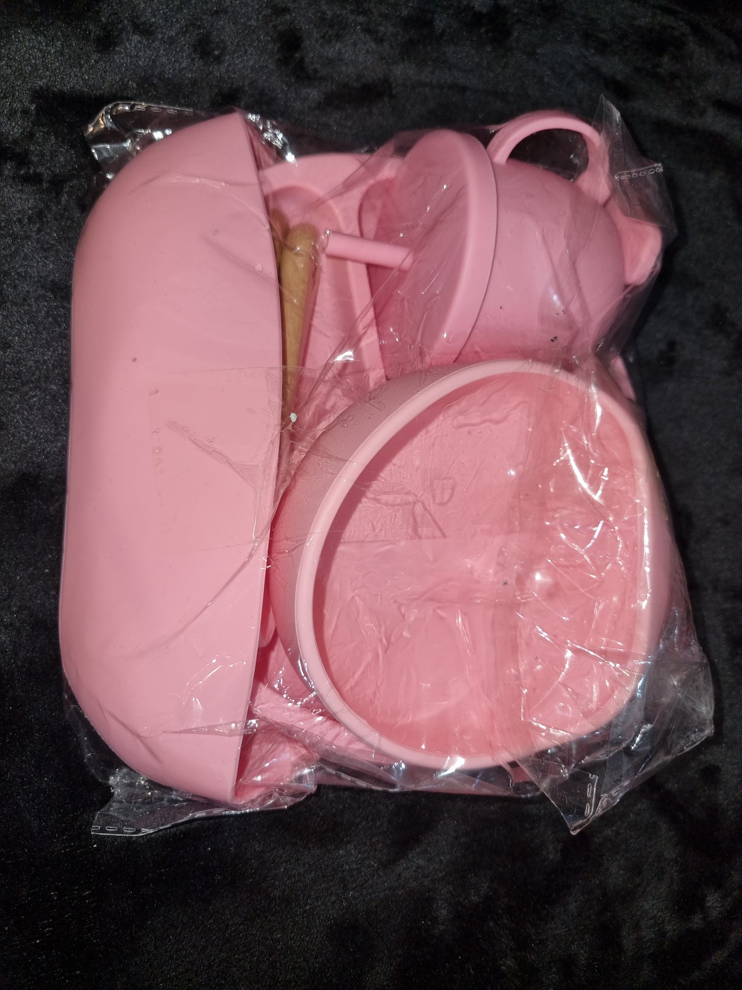 BABY SILICONE FEEDING SET