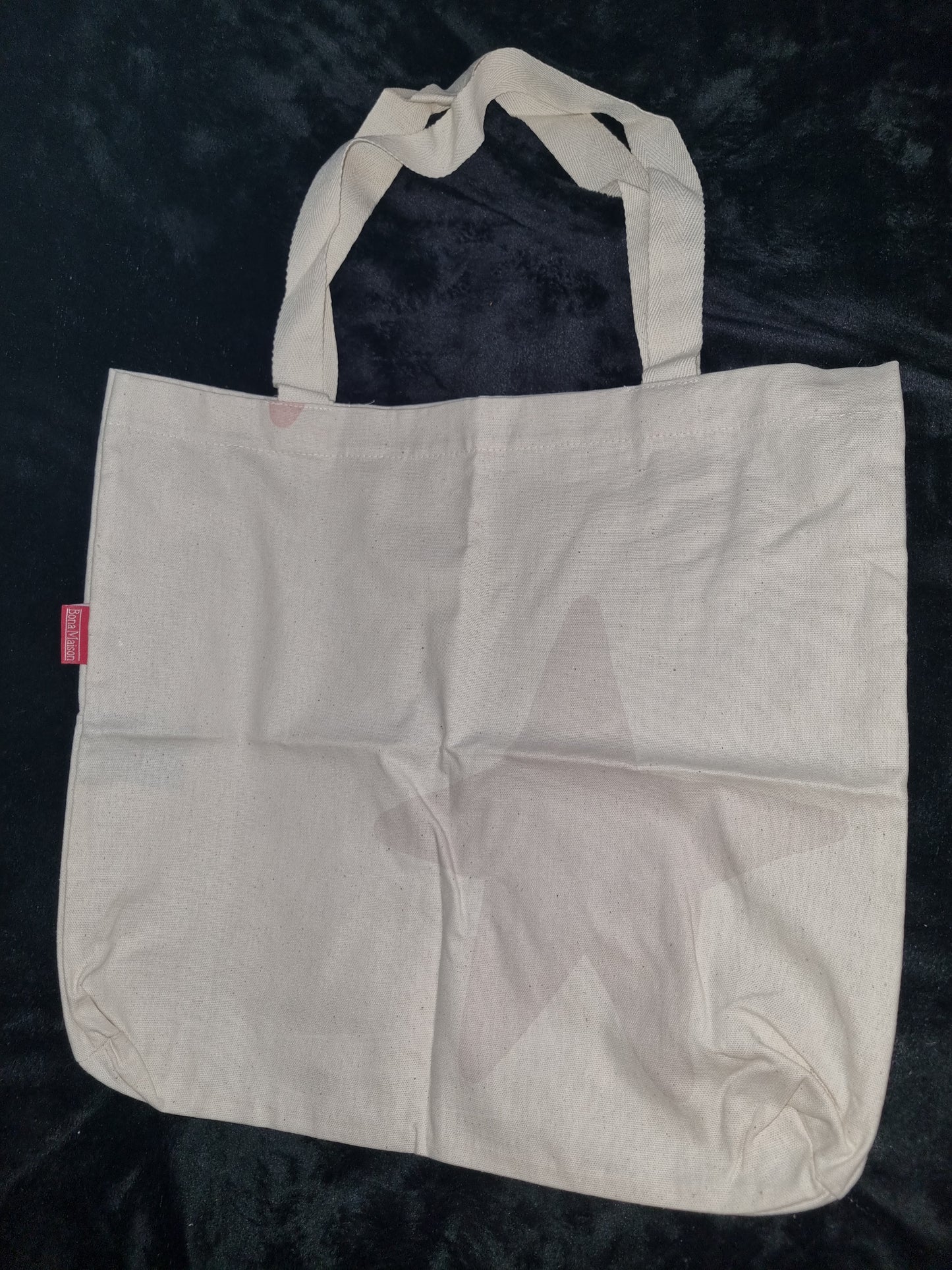 FAINT RED STAR TOTE BAG