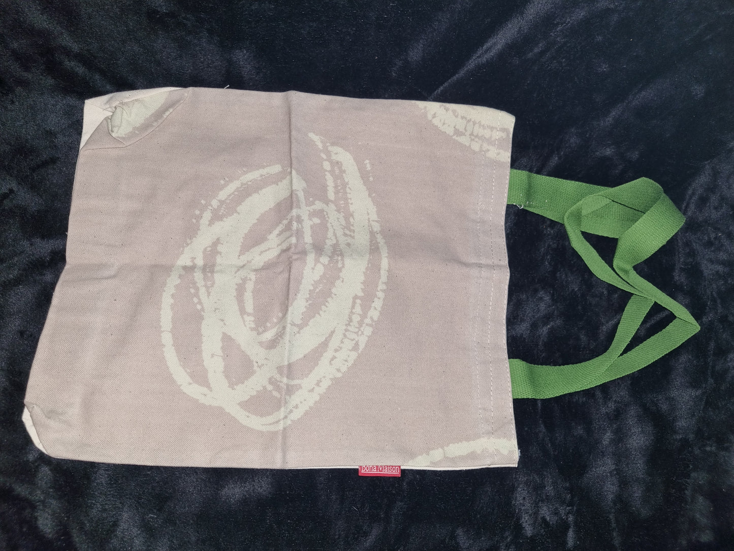 GYROSCOPE PATTERN TOTE BAG