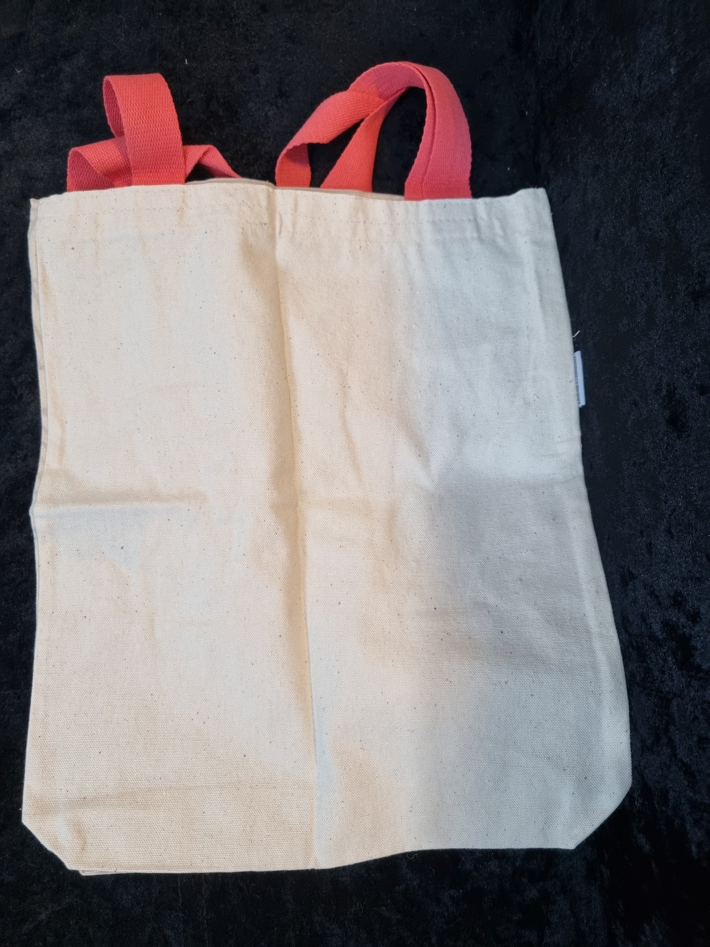 FADED SHAPES WITH LINES TOTE BAG