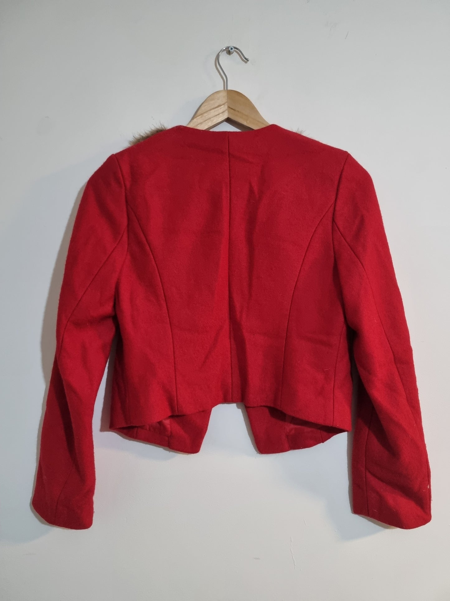 WOMEN'S SMALL RED COATJACKET