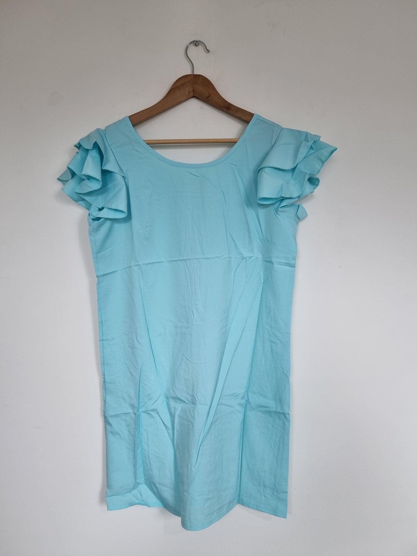 Medium Women's Torquise Short Sleeved Dress