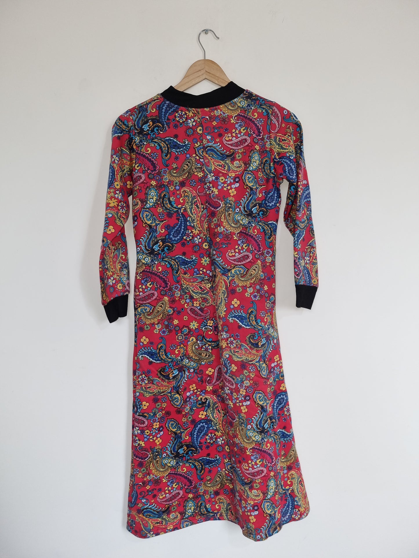Women'a Medium Red Oreintal Style Dress