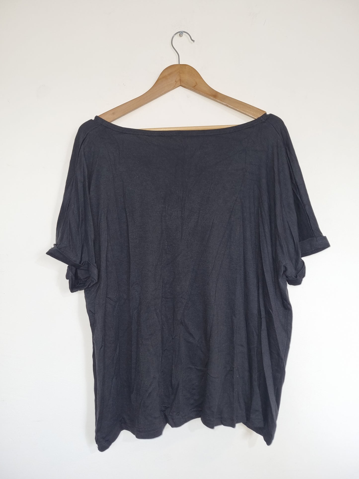 Women's 2XL Black T-Shirt