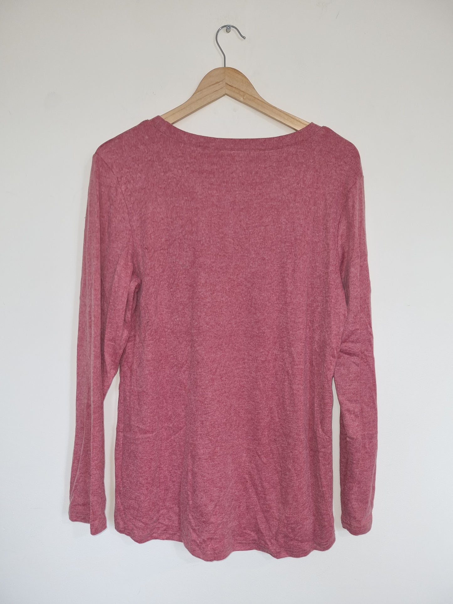 Adult's Large Red Long Sleeves Top