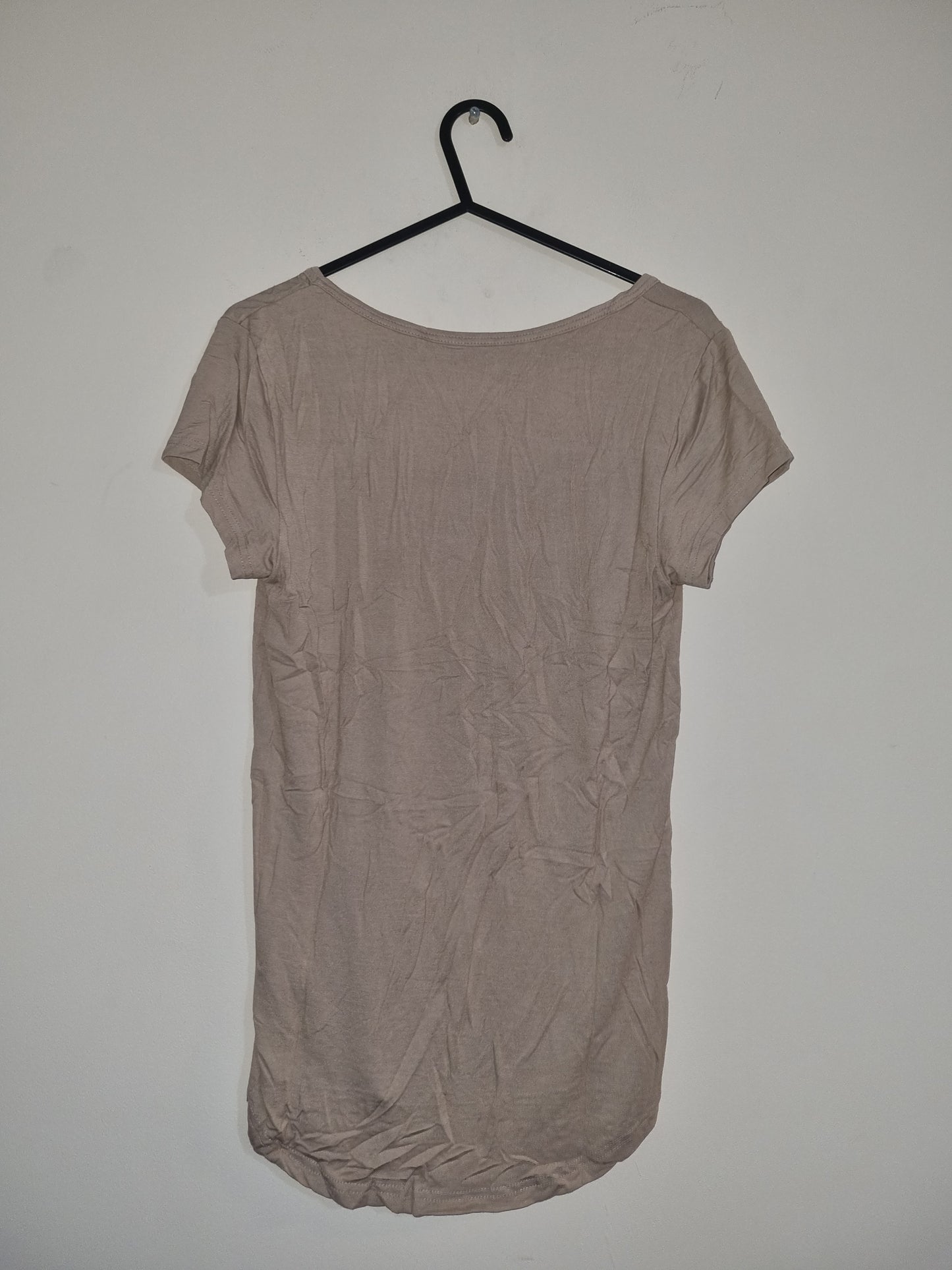 Women's Small/Medium Beige T-Shirt