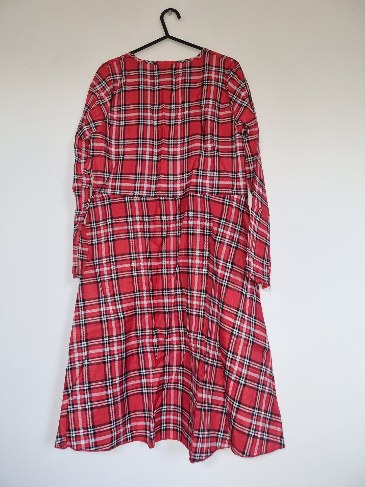Women's Medium Red Tartan Dress