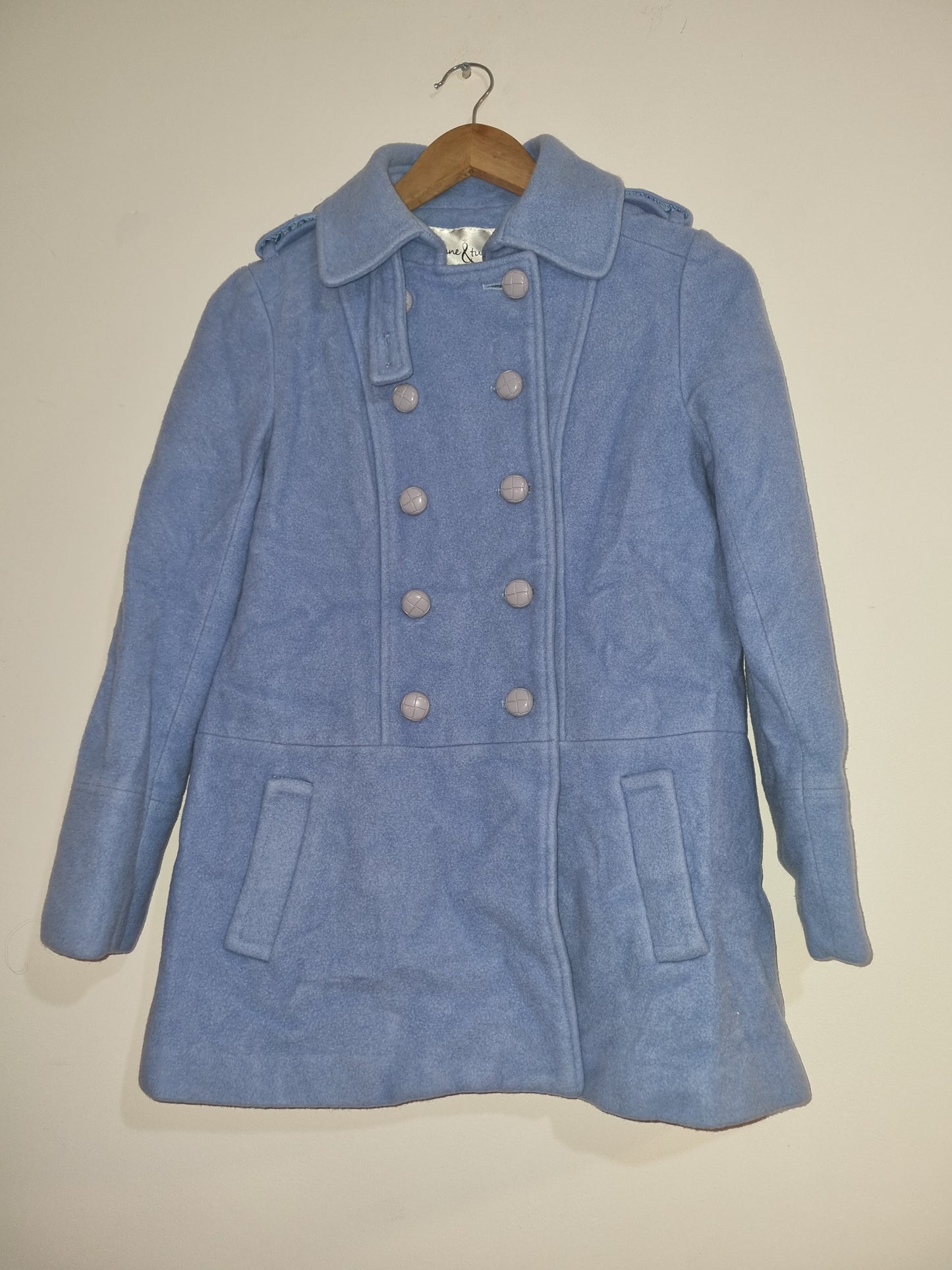 Teen/XSmall Women's Blue Coat