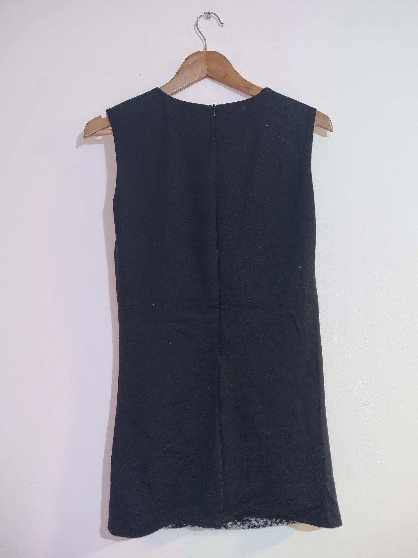 Women's Small Black/White Mini Dress