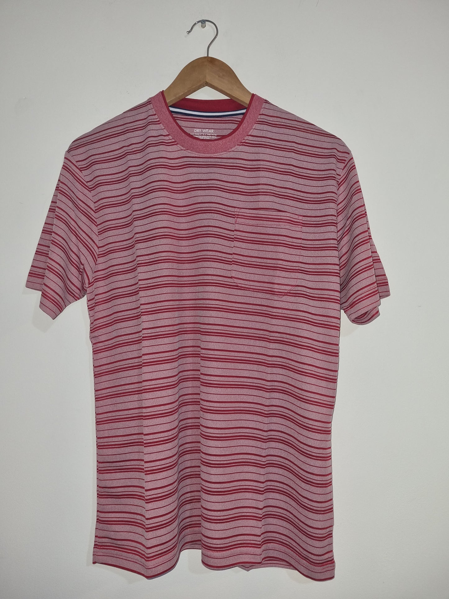 Men's Red Striped T-Shirt