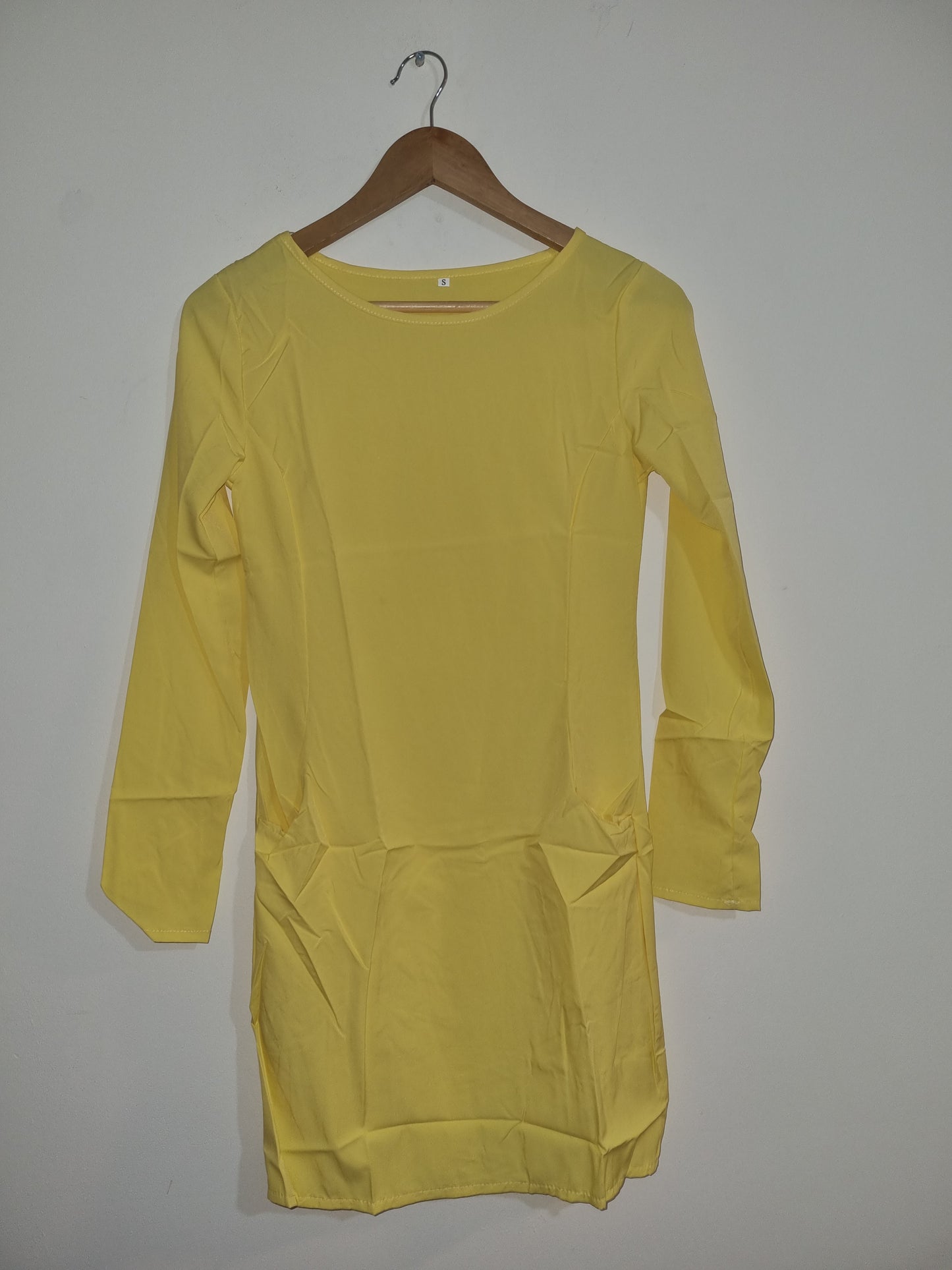 Women's Small Yellow Dress