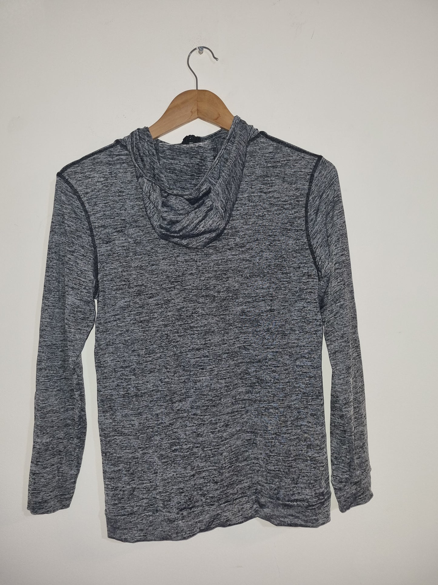 Women's Medium Grey Zipup Hoodie