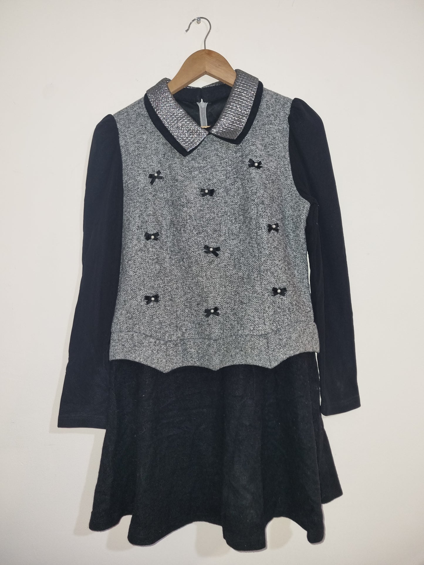 Women's Small Black/Grey Dress
