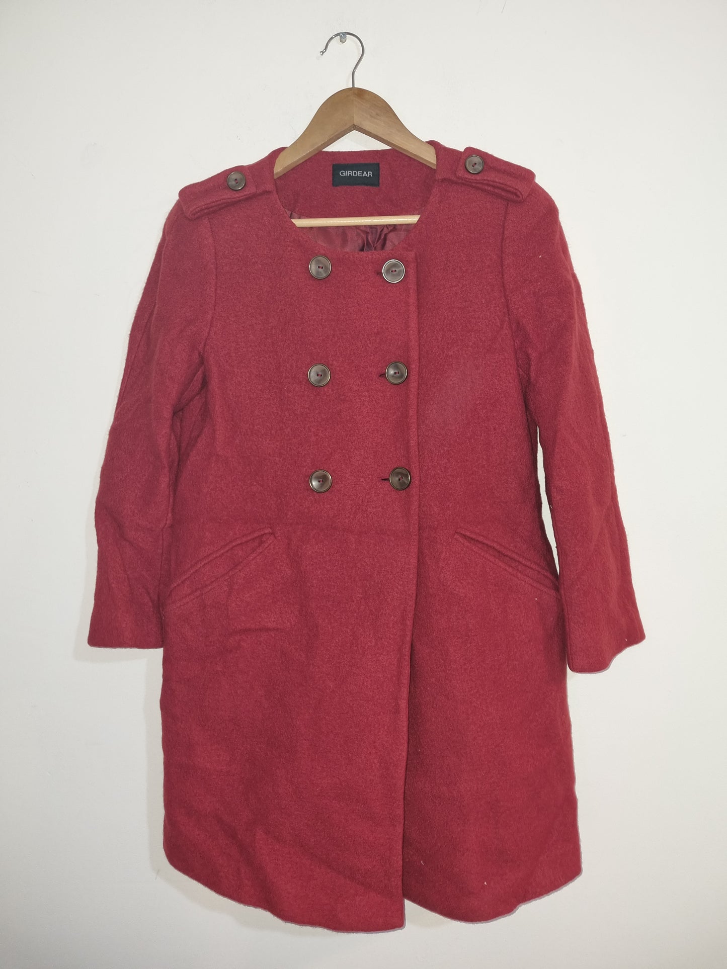 Women's Medium Red Coat