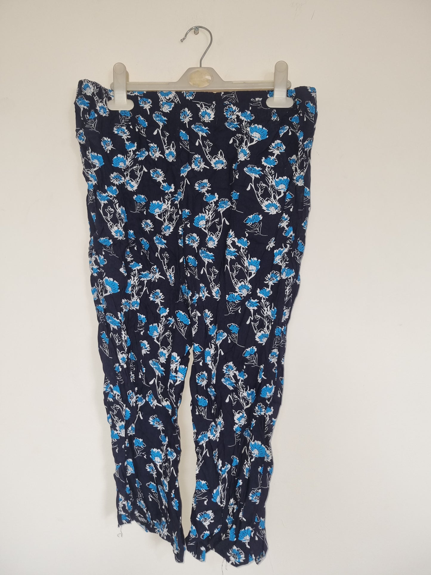 Women's Medium Blue/Floral Leggings