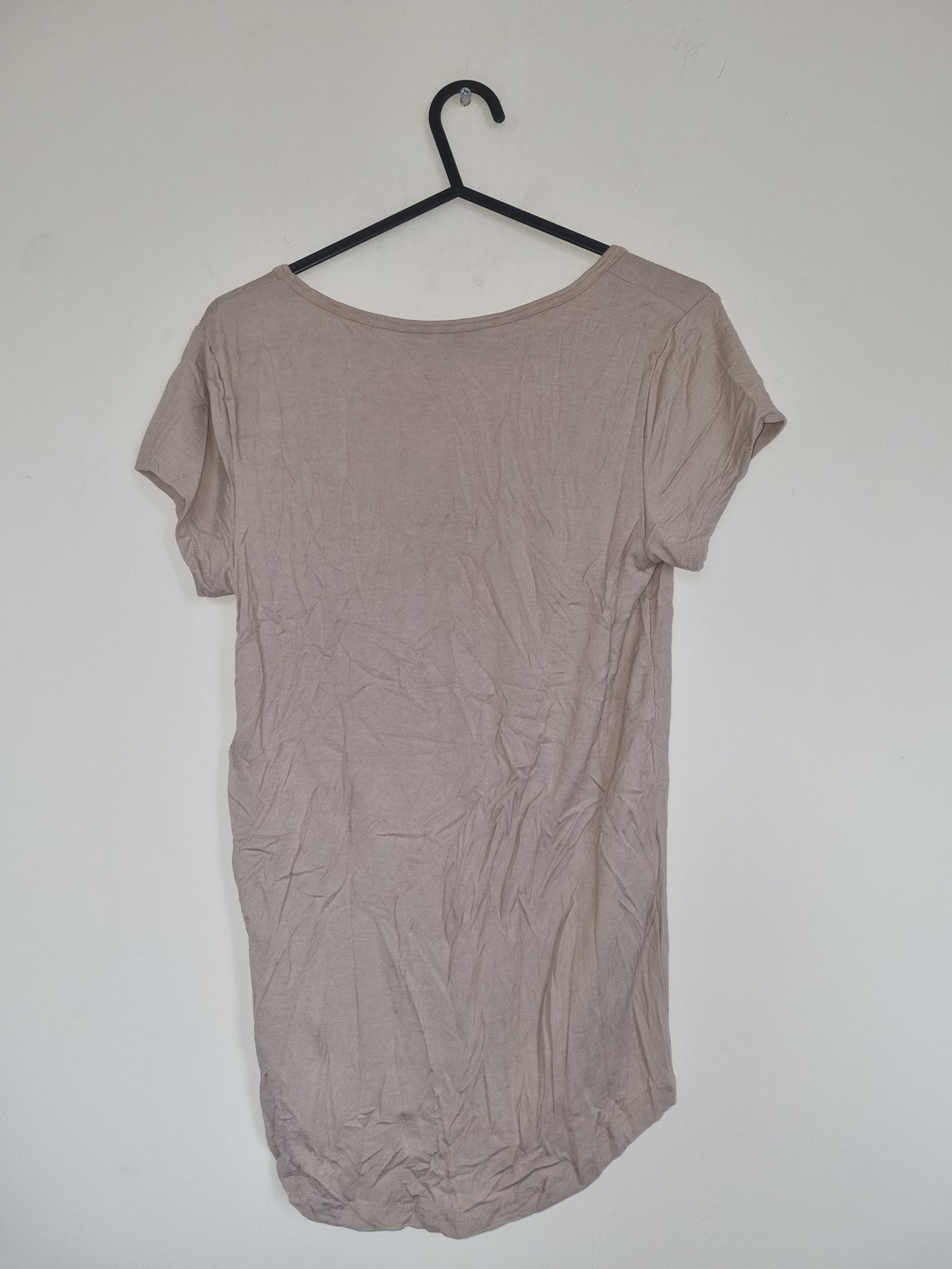 Women's Small/Medium Beige T-Shirt