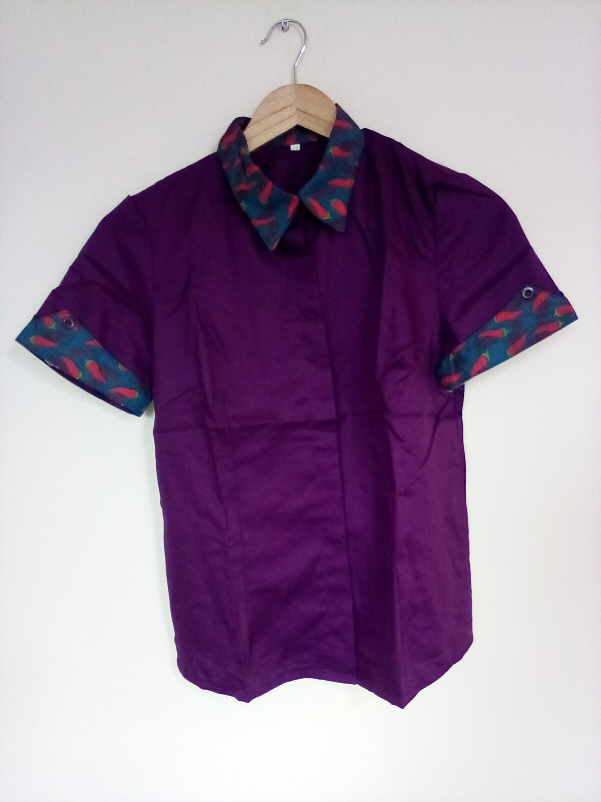 PURPLE SHORT SLEEVED SHIRT