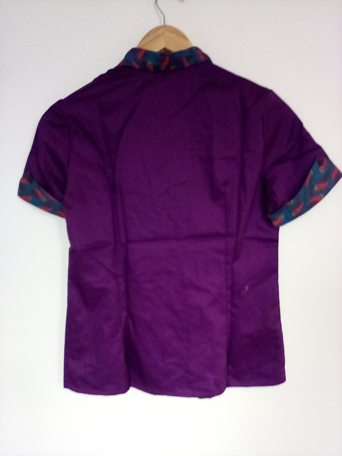 PURPLE SHORT SLEEVED SHIRT