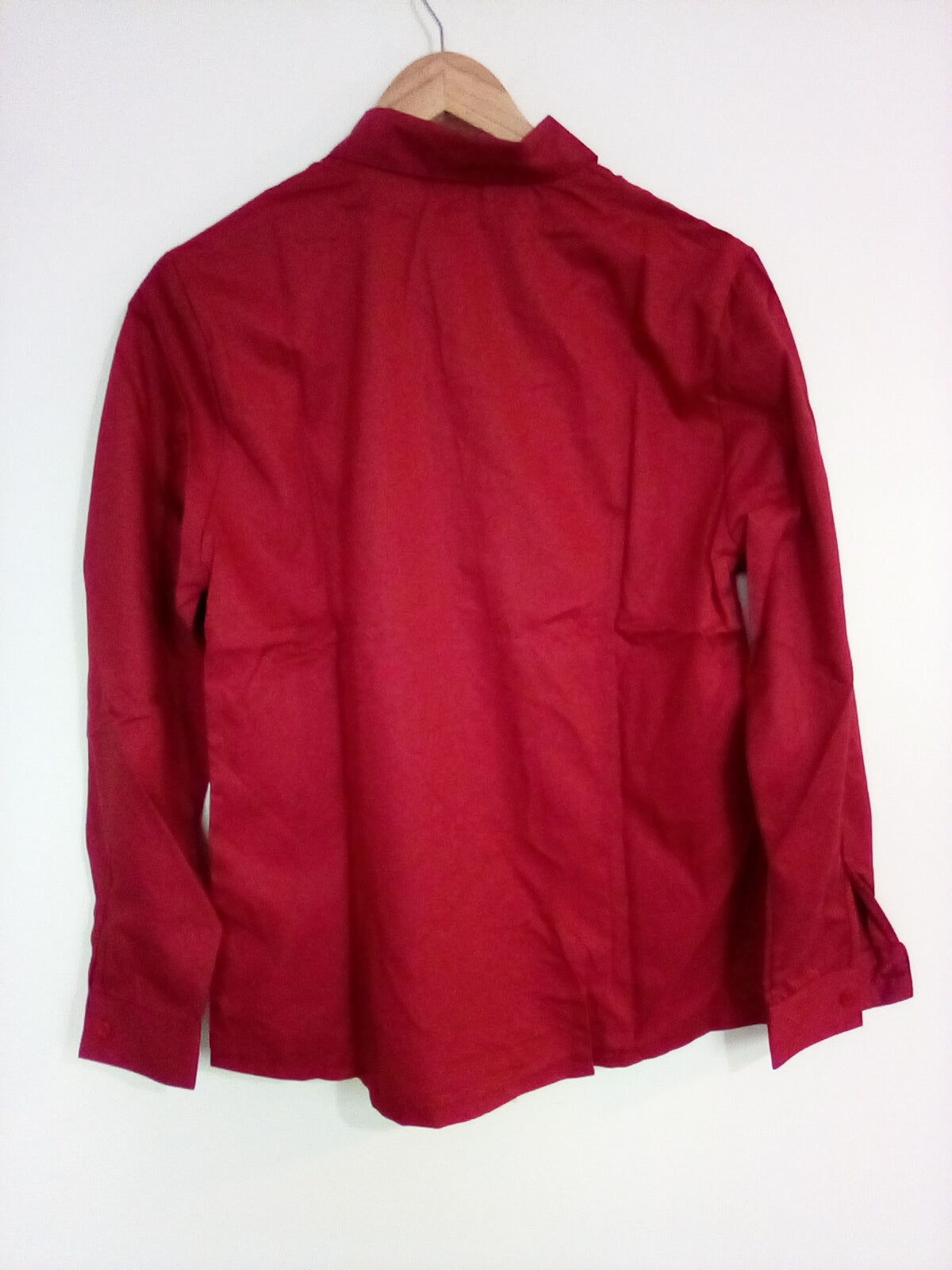 MENS PLAIN RED SHIRT