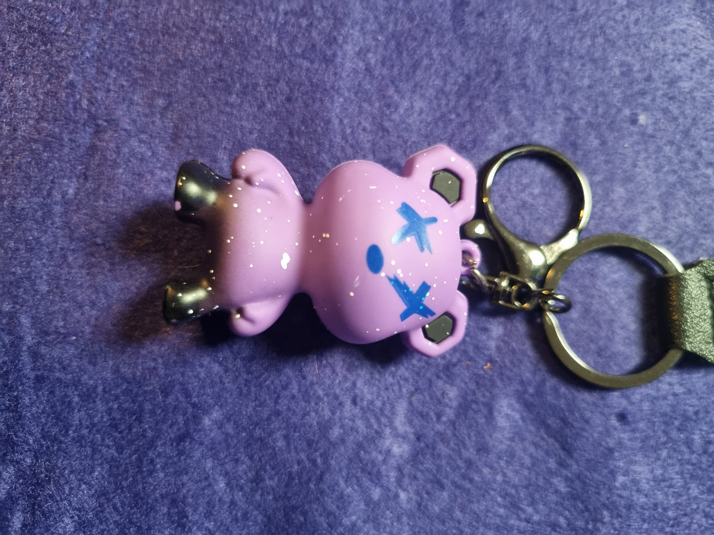 X X DEAD BEAR KEYCHAIN