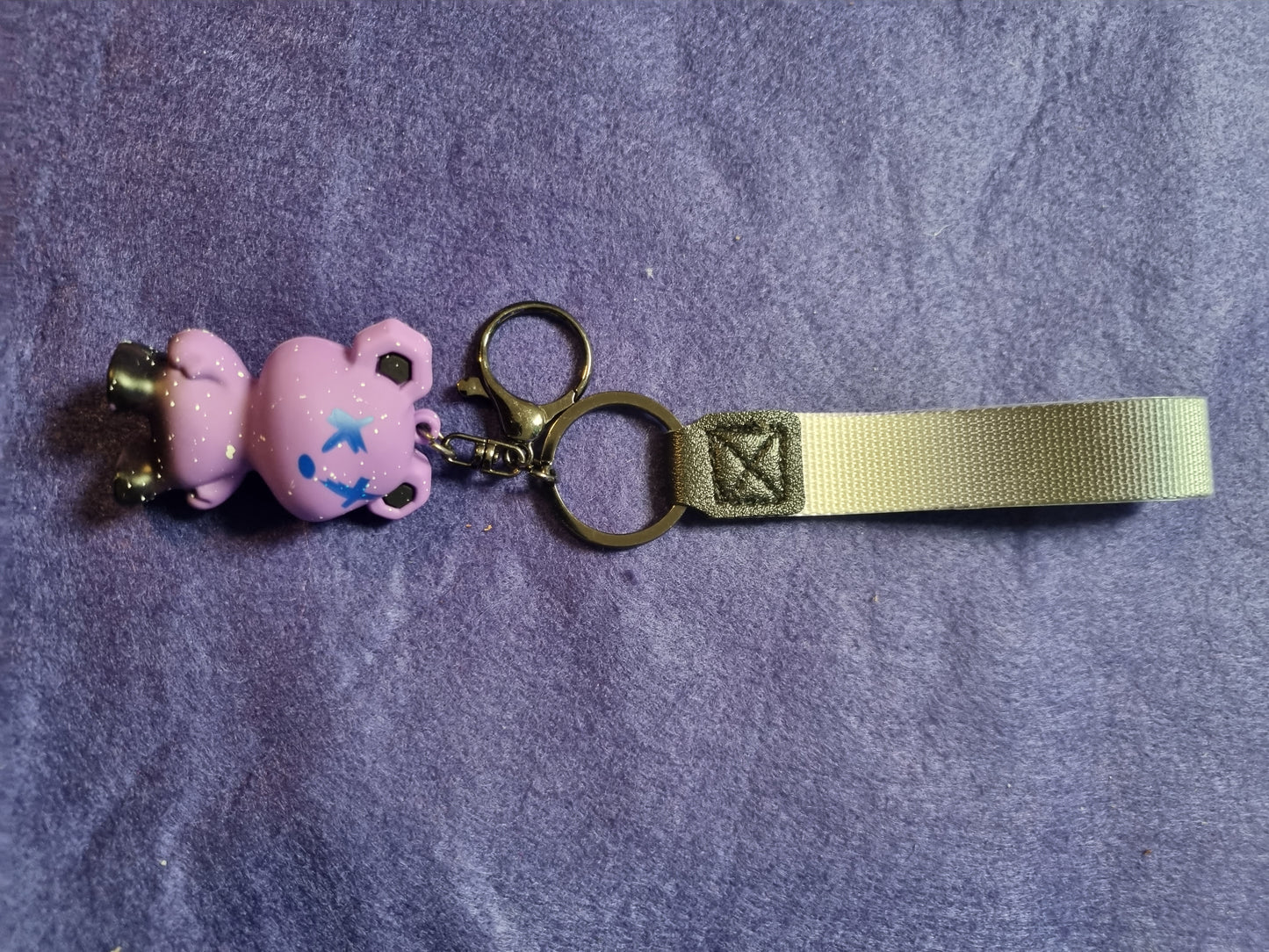 X X DEAD BEAR KEYCHAIN