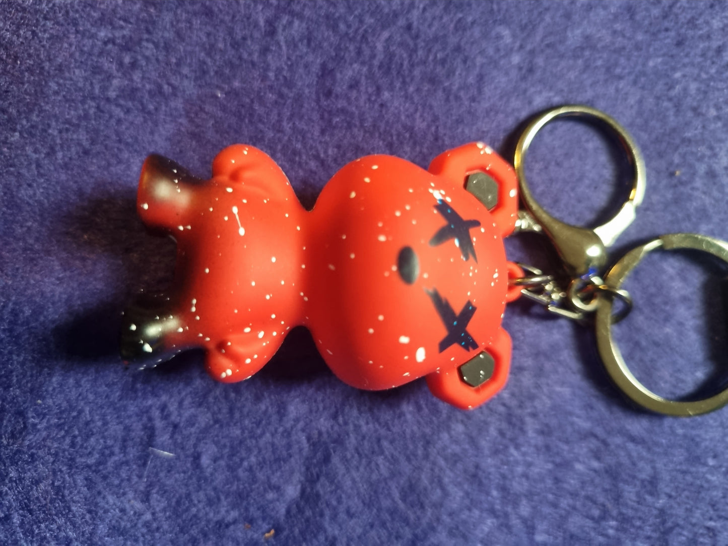 X X DEAD BEAR KEYCHAIN
